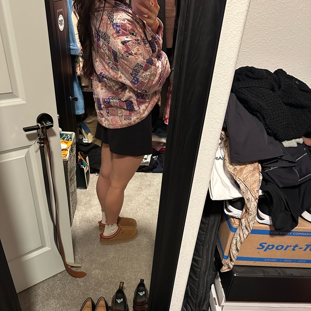 Patchwork Quilted Jacket in Pink - image 3